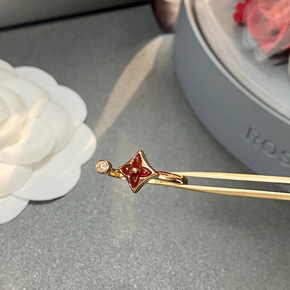 [Luxery]STAR 1 DIAMOND OPEN RING