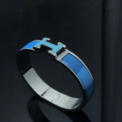 [Luxery]H BRACELET BLUE RAINBOW CERAMIC