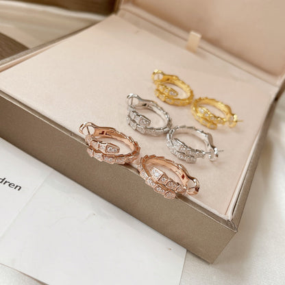 [⭐Luxery]SERPENTI OHRRINGE DIAMANT