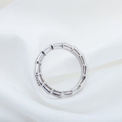 [⭐Luxus]SERPENTI RING SILBER 3MM