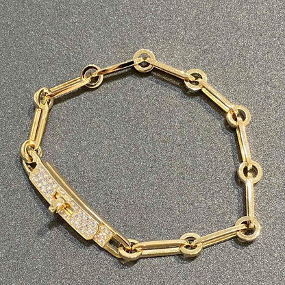 [Luxery]CHAINE BRACELET SMALL MODEL DIAMOND