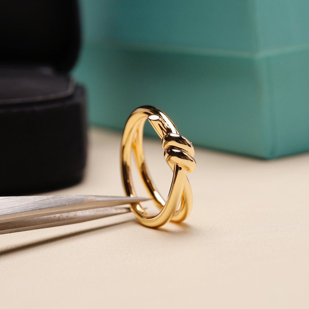 [⭐Luxery Jewels]KNOTENRING GOLD