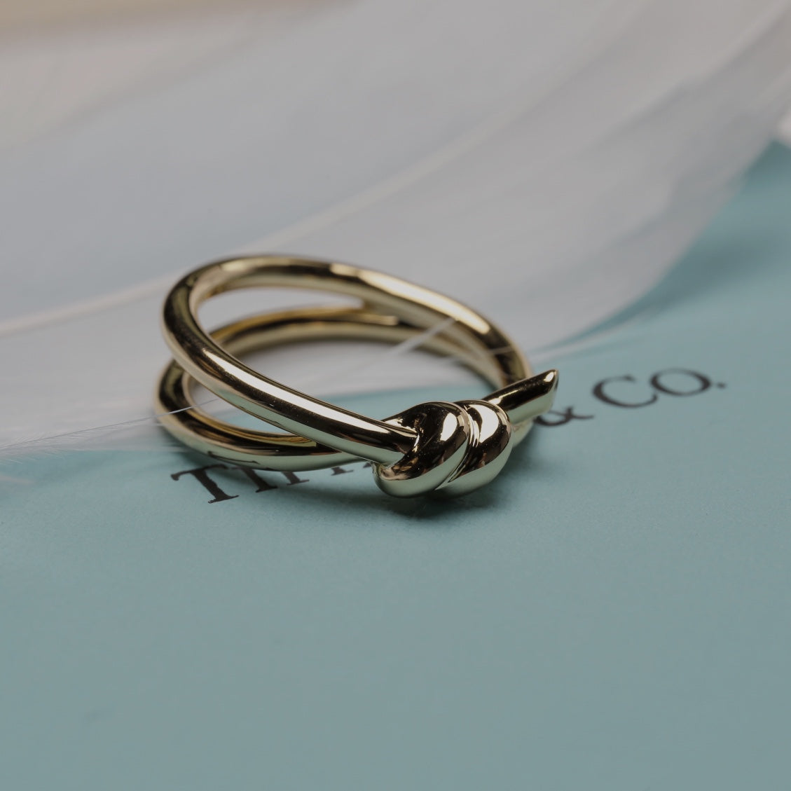 [⭐Luxery Jewels]KNOTENRING GOLD