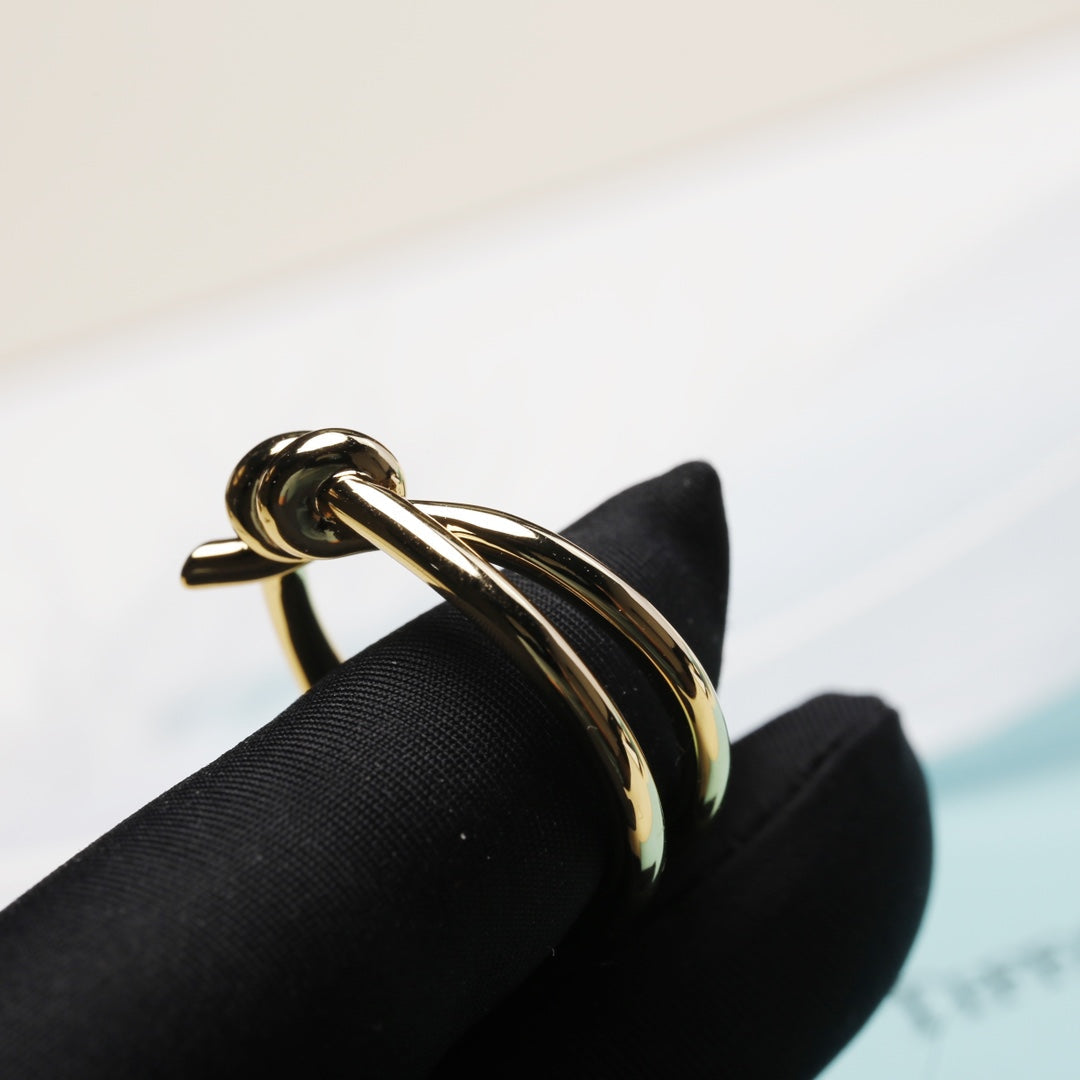 [⭐Luxery Jewels]KNOTENRING GOLD