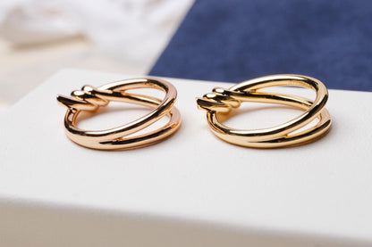 [⭐Luxery Jewels]KNOTENRING GOLD