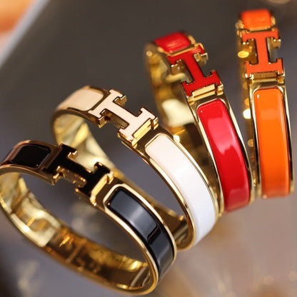 [Luxery]H BRACELET 12MM GOLD