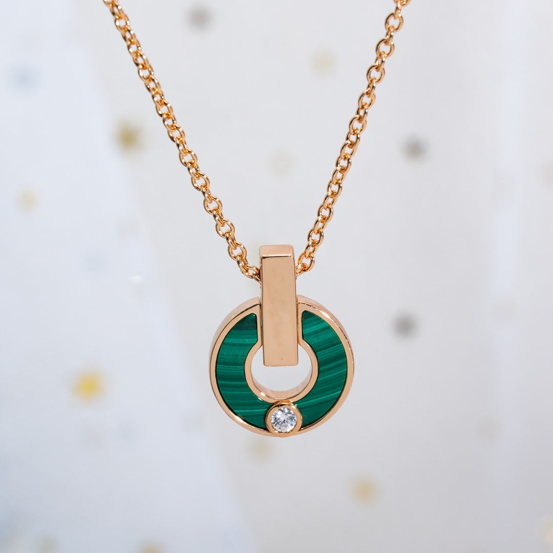 {
  "[⭐Luxery]GARI NECKLACE PINK GOLD MALACHITE": "[⭐ラグジュアリー] GARI ネックレス ピンクゴールド マラカイト"
}