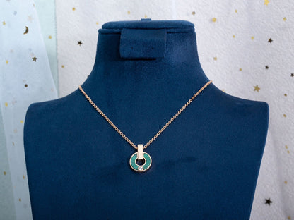 {
  "[⭐Luxery]GARI NECKLACE PINK GOLD MALACHITE": "[⭐ラグジュアリー] GARI ネックレス ピンクゴールド マラカイト"
}