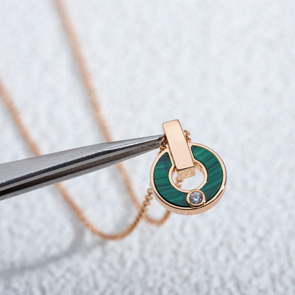 {
  "[⭐Luxery]GARI NECKLACE PINK GOLD MALACHITE": "[⭐ラグジュアリー] GARI ネックレス ピンクゴールド マラカイト"
}