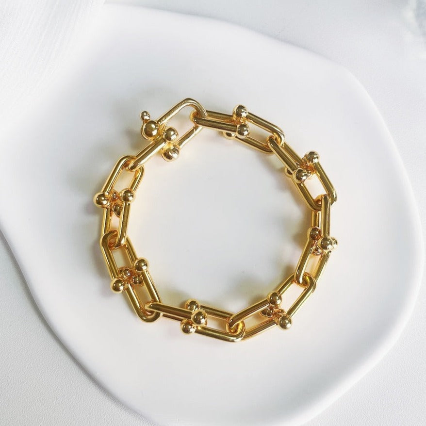 [⭐Luxery Jewels]HARDWEAR GOLD BRACELET