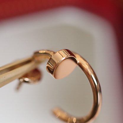 [Luxery]JUSTE EARRINGS PINK GOLD