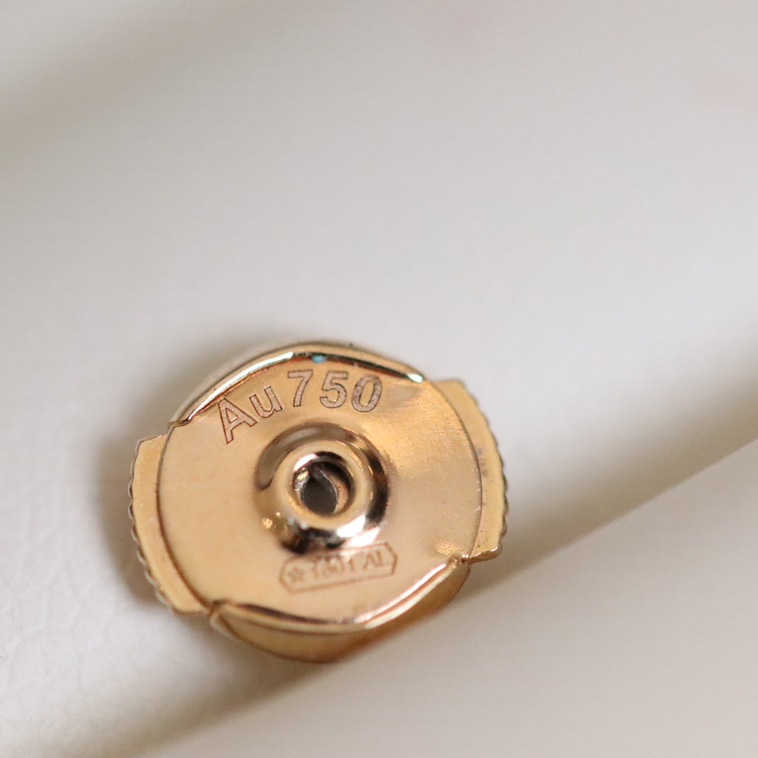 [Luxery]JUSTE EARRINGS PINK GOLD