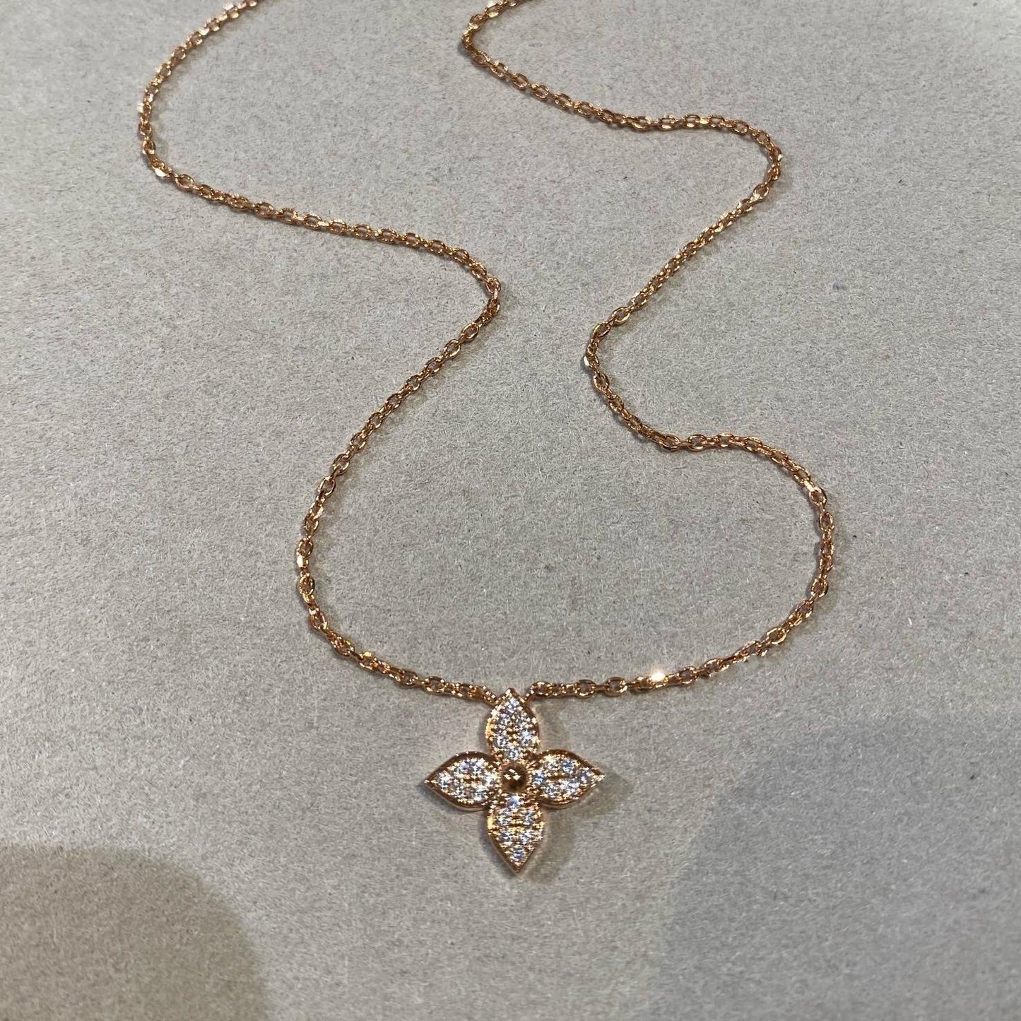 [Luxery]STAR DIAMOND NECKALCE