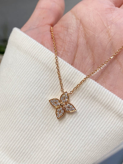 [Luxery]STAR DIAMOND NECKALCE