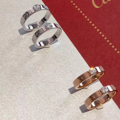 [Luxery]LOVE RING 3.6MM 1 BIG DIAMOND