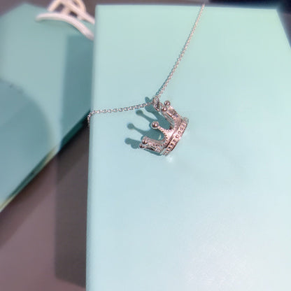 [⭐Luxery Jewels]CROWN PEDANT NECKLACE