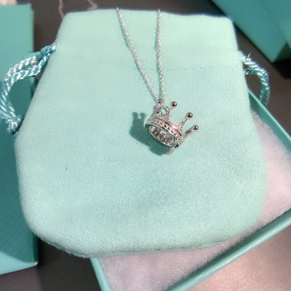 [⭐Luxery Jewels]CROWN PEDANT NECKLACE