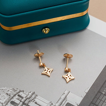[Luxery]STAR EARRINGS GOLD