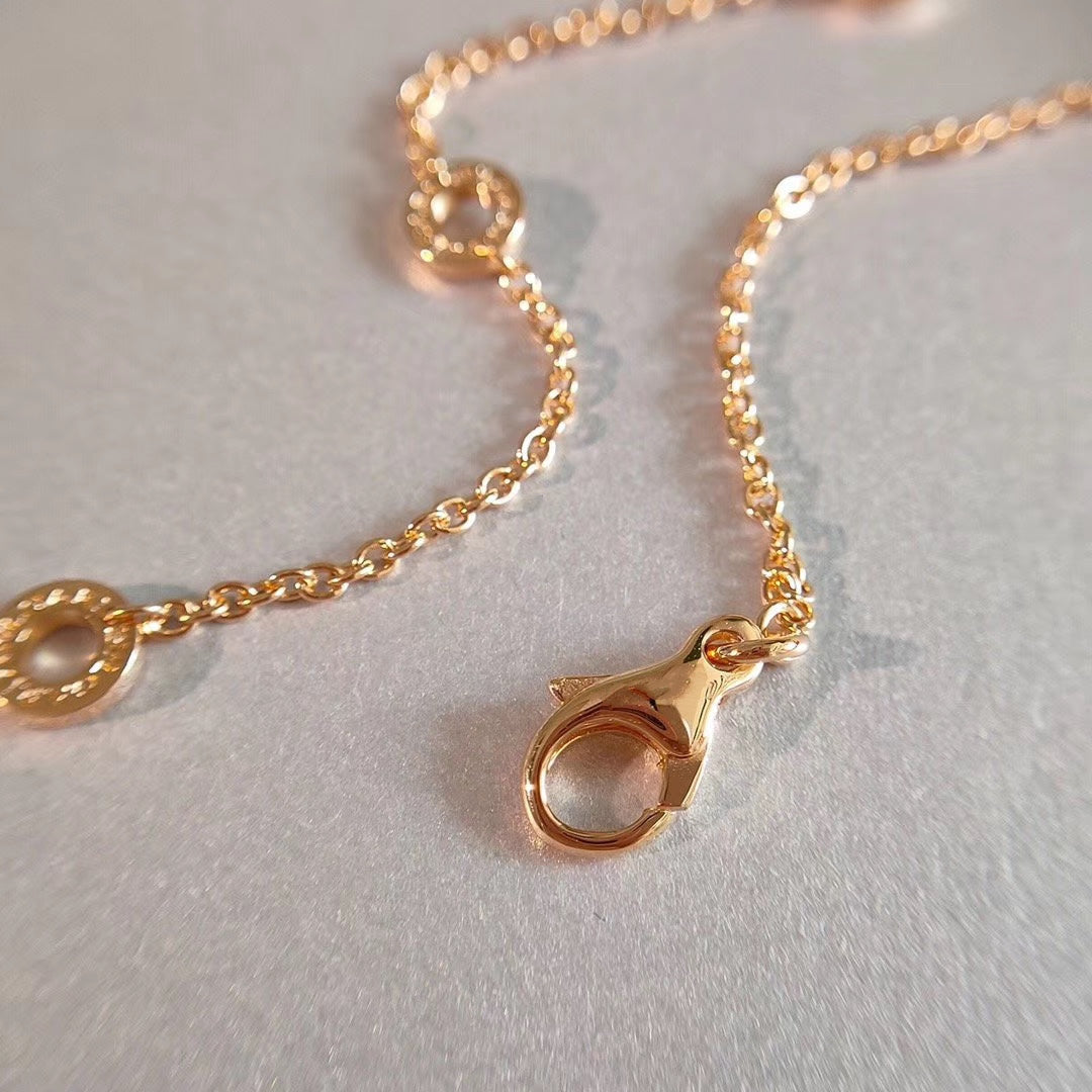 [⭐Luxery]ZERO 1 HALSKETTE ROSÉGOLD