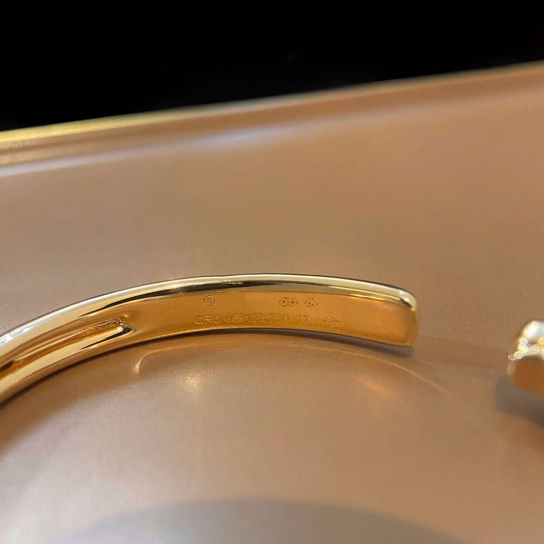 [Luxery]PANTHERE GOLD OPEN BRACELET
