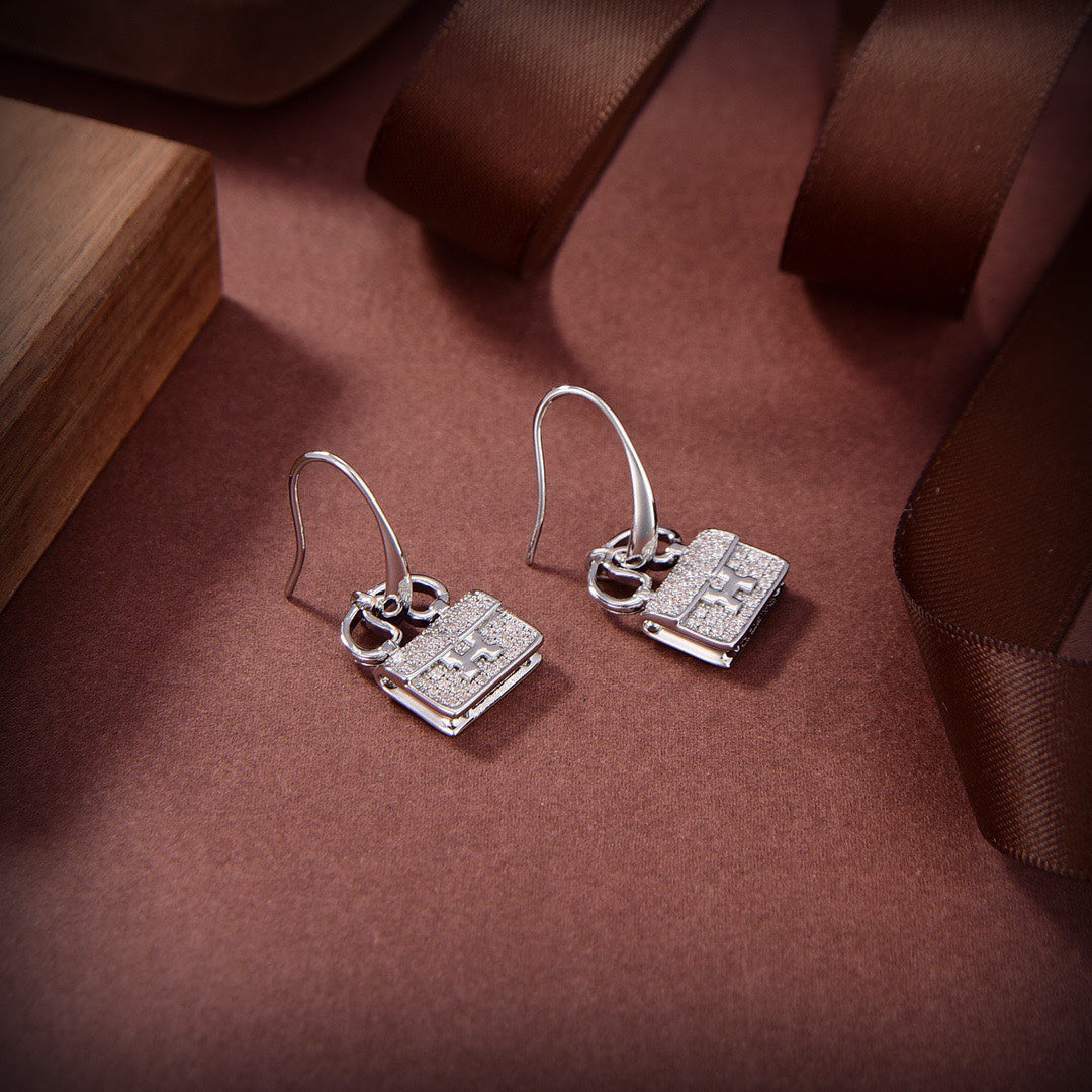 [Luxery]KELLY DIAMOND EARRINGS