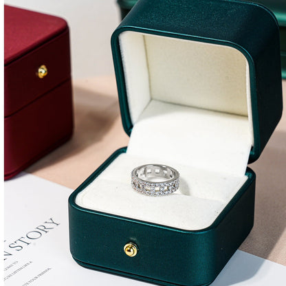 [⭐Luxery Jewels]T TRUE DIAMOND 5.5MM RING