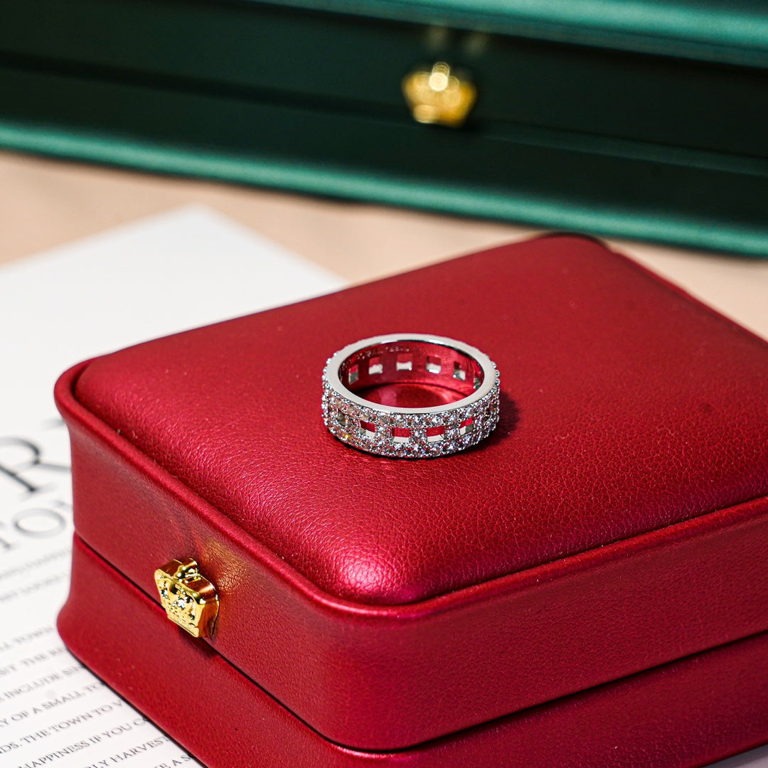 [⭐Luxery Jewels]T TRUE DIAMOND 5.5MM RING