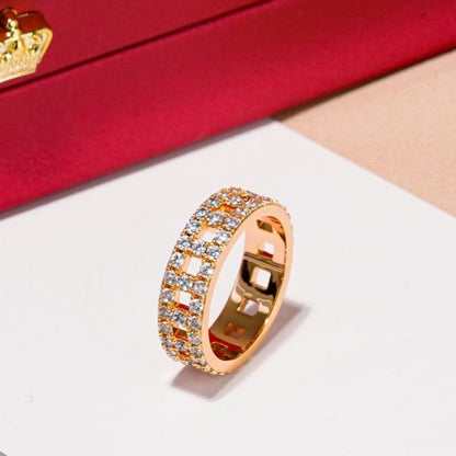 [⭐Luxery Jewels]T TRUE DIAMOND 5.5MM RING