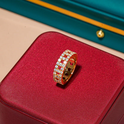 [⭐Luxery Jewels]T TRUE DIAMOND 5.5MM RING