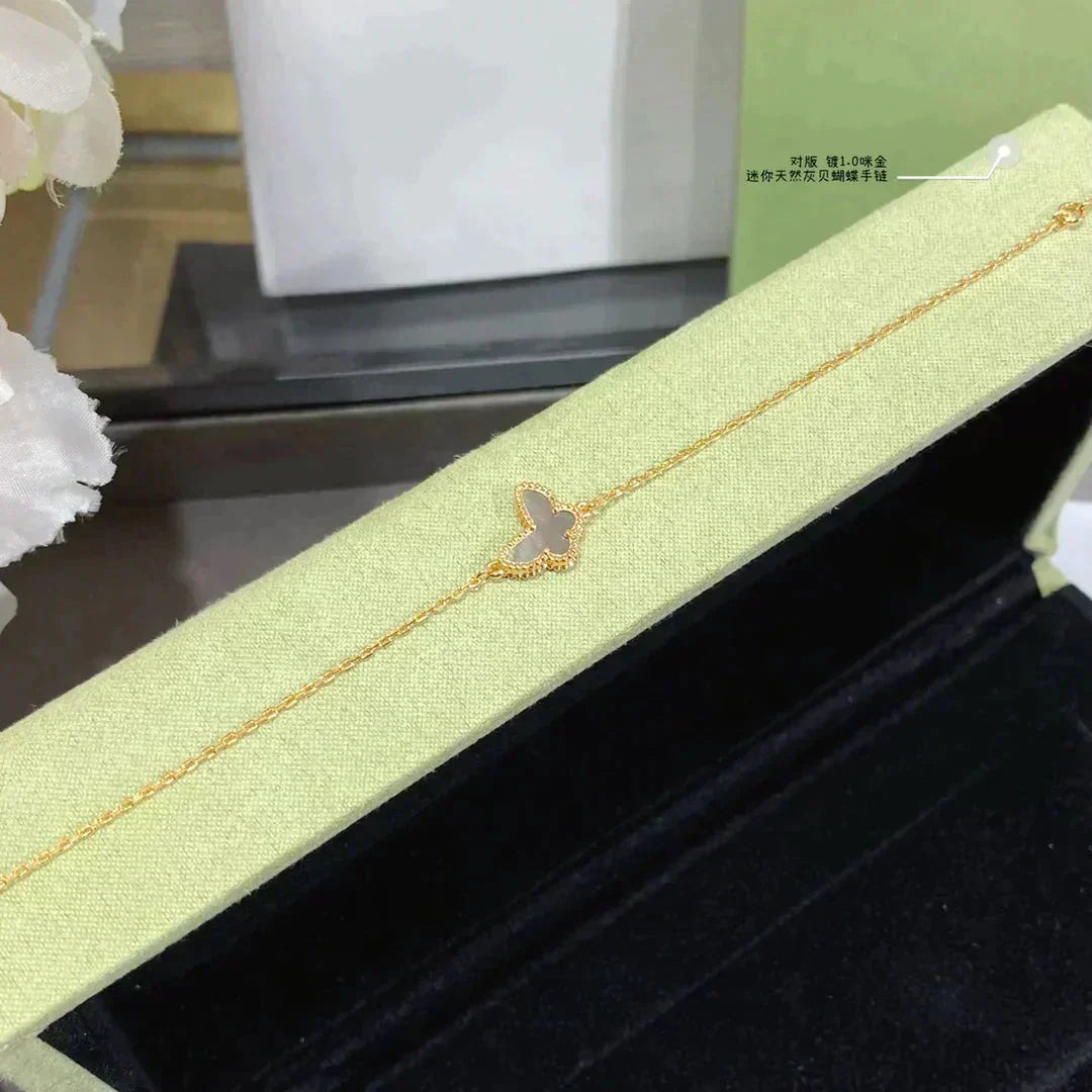 [Luxery]BUTTERFLY DARK MOP BUTTERFLY BRACELET