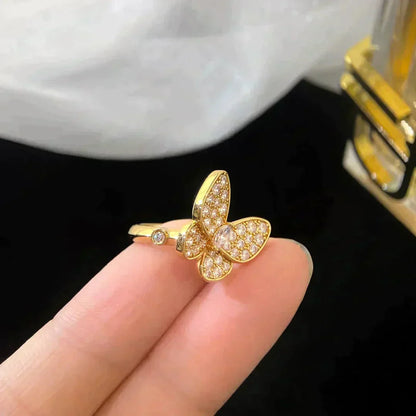 [Luxery]BUTTERFLY DIAMOND RING