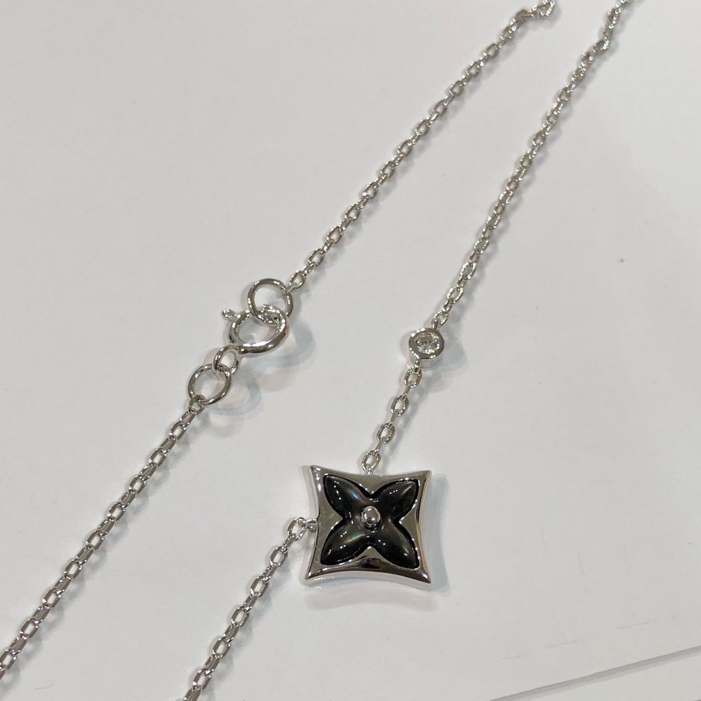 [Luxery]STAR BLACK MOP NECKLACE