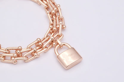 [⭐Luxery Jewels]HARDWEAR WRAP PINK GOLD BRACELET