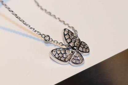 [Luxery]BUTTERFLY DIAMOND NECKLACE