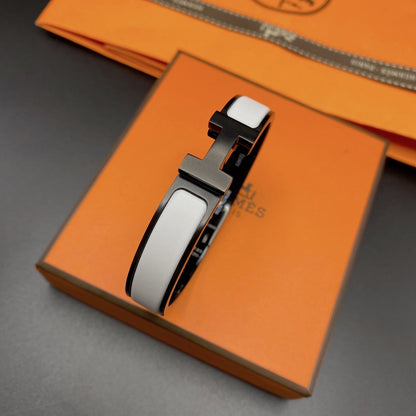 [Luxery]H BRACELET 12MM BLACK WHITE CERAMIC