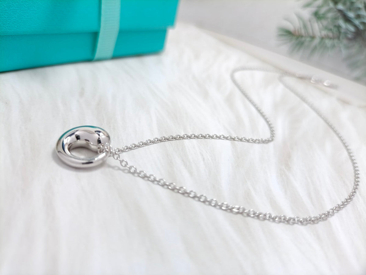 [⭐Luxery Jewels]SNAIL PEDANT SILVER NECKLACE