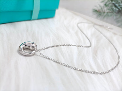 [⭐Luxery Jewels]SNAIL PEDANT SILVER NECKLACE
