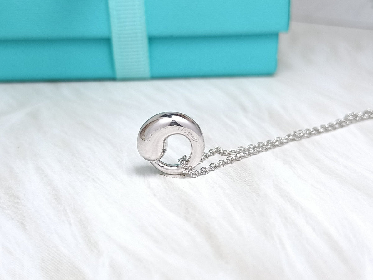 [⭐Luxery Jewels]SNAIL PEDANT SILVER NECKLACE