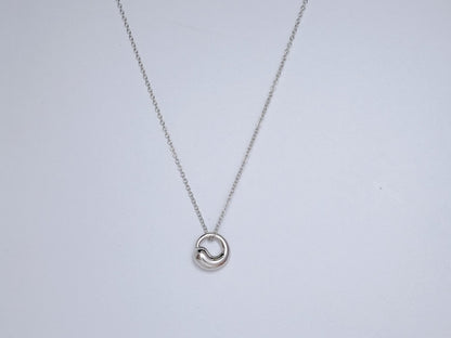 [⭐Luxery Jewels]SNAIL PEDANT SILVER NECKLACE