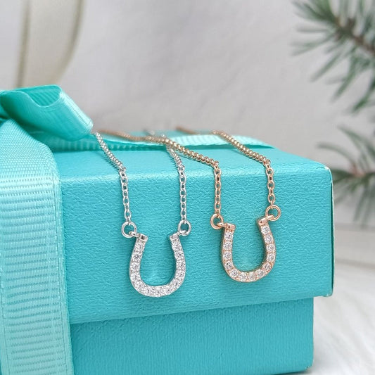 [⭐Luxery Jewels]U DIAMONDS PEDANT NECKLACE