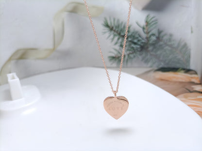 [⭐Luxery Jewels]ハートダイヤモンドペンダントネックレス