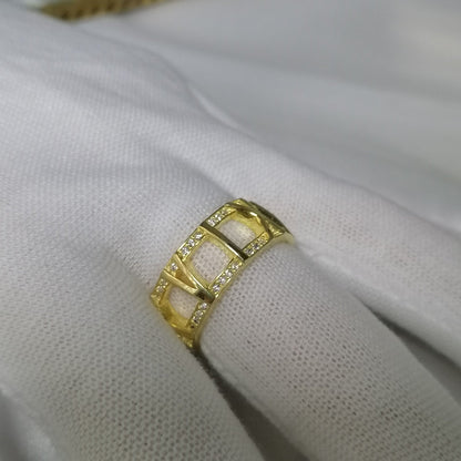 [⭐Luxery Jewels]ATLAS LARGE OPEN DIAMOND RING