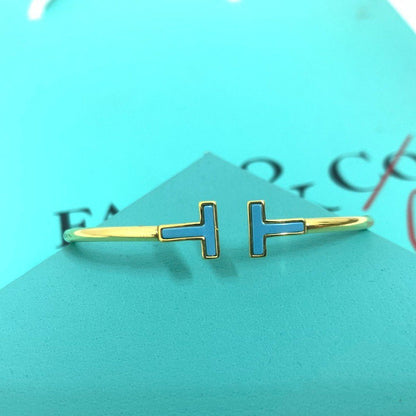 [⭐Luxery Jewels] T-ARMBAND 1,8 MM TÜRKIS