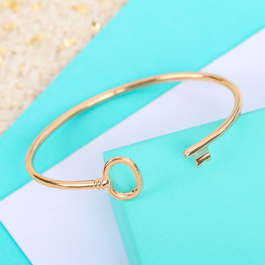 [⭐Luxery Jewels]KEY WIRE OVAL ARMBAND