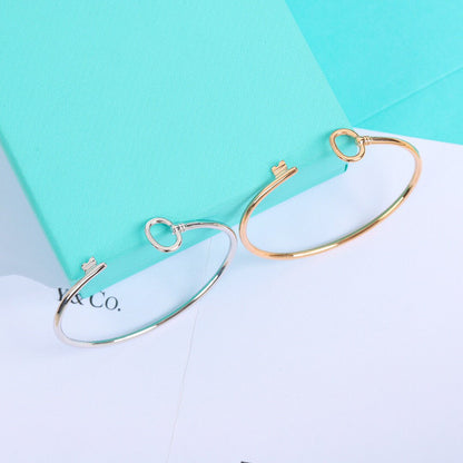 [⭐Luxery Jewels]KEY WIRE OVAL ARMBAND