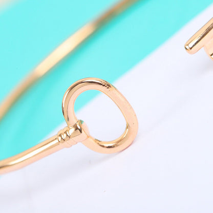 [⭐Luxery Jewels]KEY WIRE OVAL ARMBAND