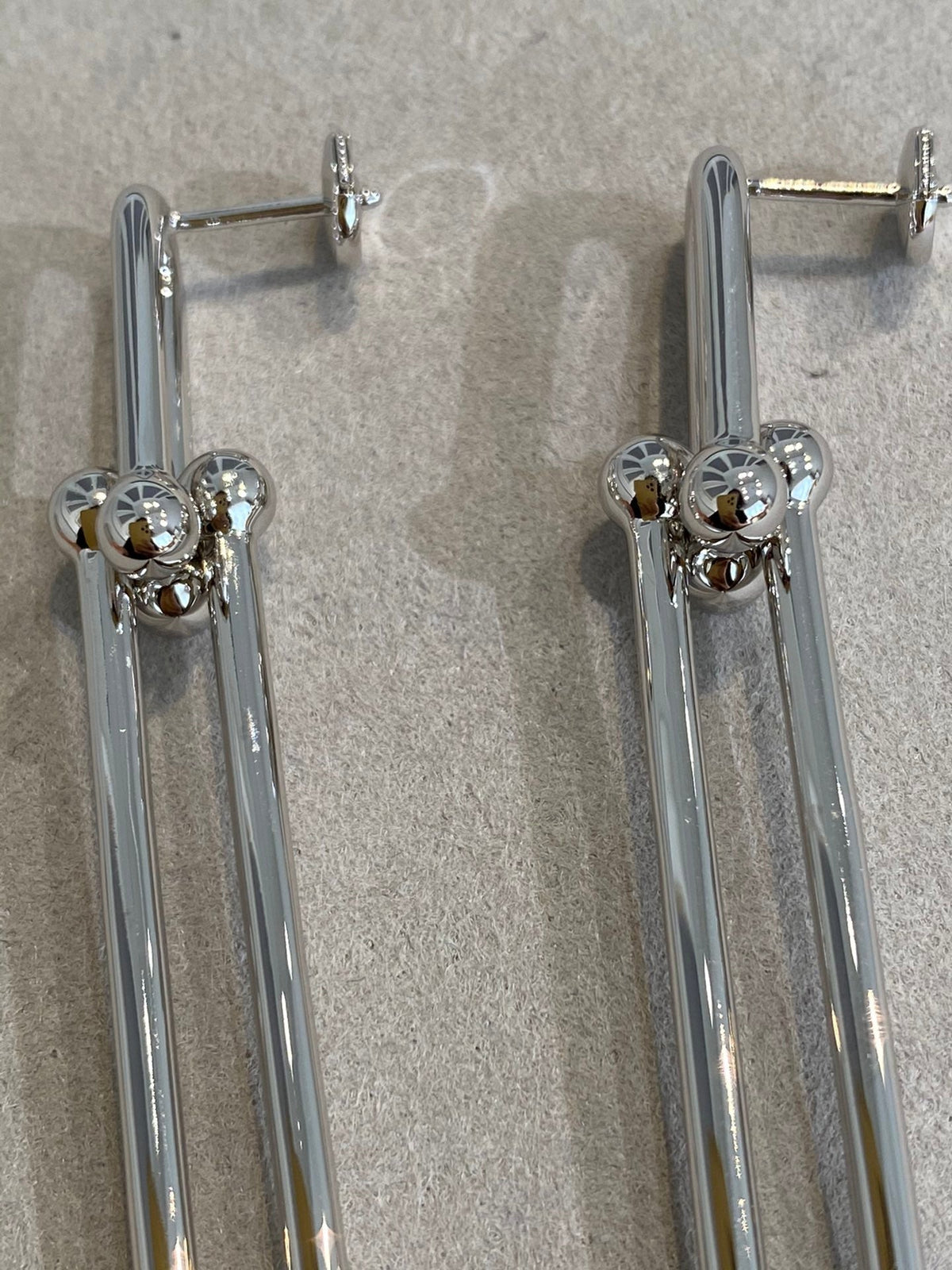 [⭐Luxery Jewels]HARDWEAR DOPPELTE LANGE GLIEDEROHRRINGE