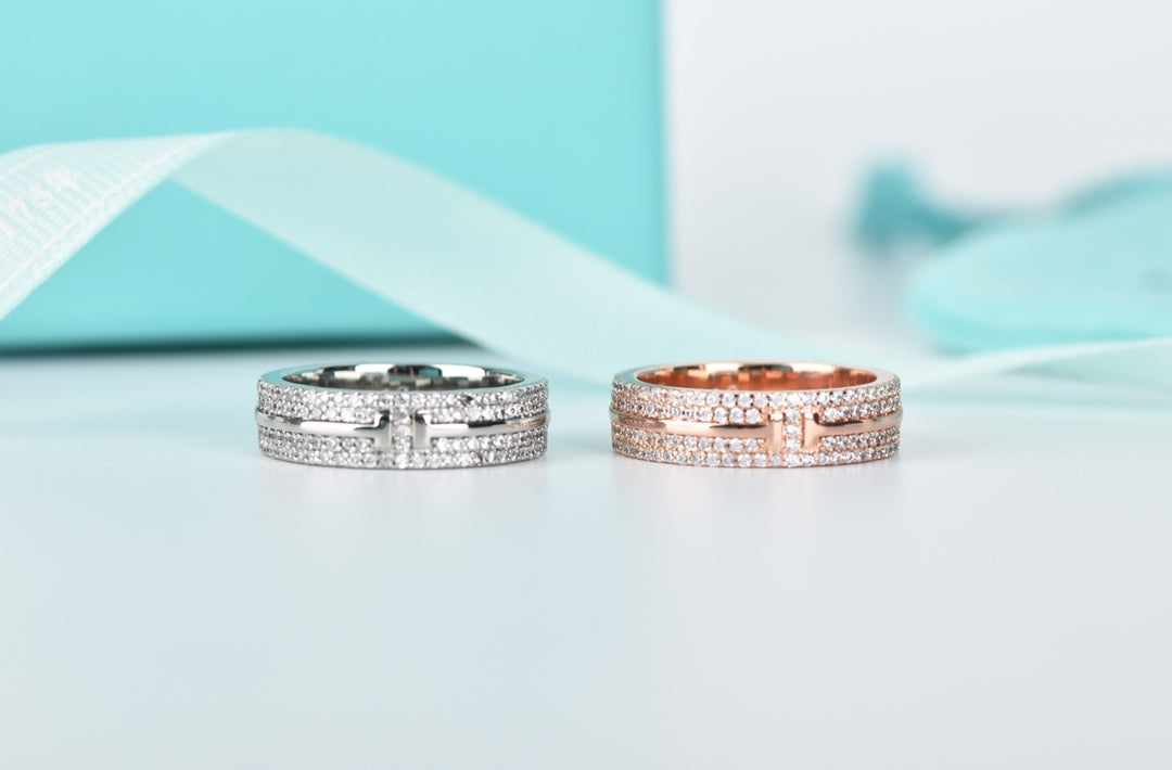 [⭐Luxery Jewels]T WIRE DIAMOND RING