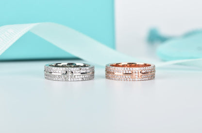 [⭐Luxery Jewels]T WIRE DIAMOND RING