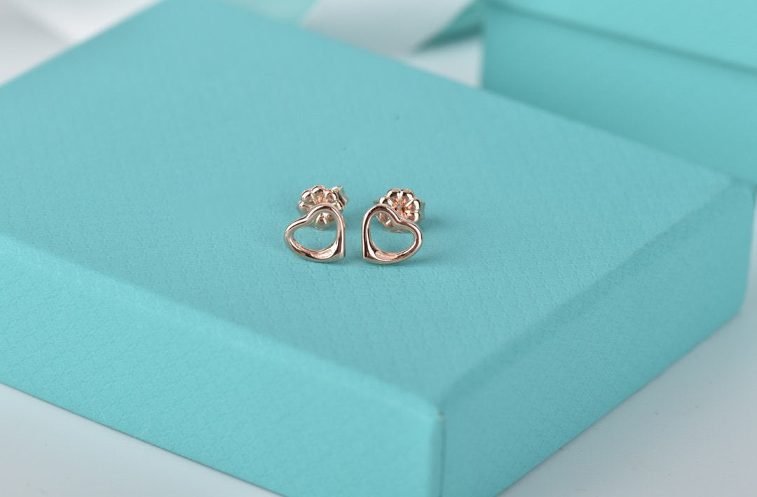 [⭐Luxery Jewels]OPEN HEART OHRSTECKER